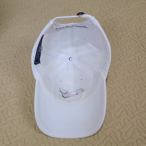 Vineyard Vines Texas flag embroidered whale logo strapback hat - Picture 6 of 7